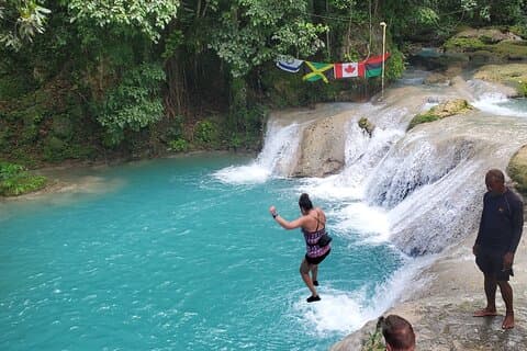 Bluehole and Secret Falls from Ocho Rios