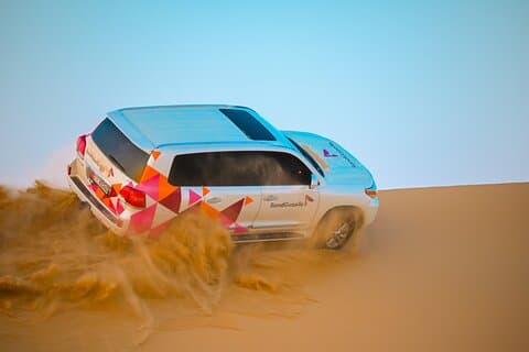 Privat Dune Bashing i Abu Dhabi - Morning Desert Safari