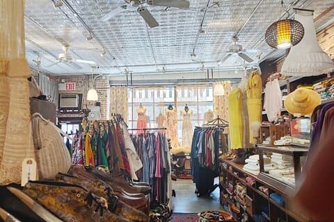New York City Vintage + Giorno dello shopping usato