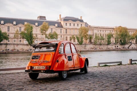 Privétour van 1,5 uur in Parijs in een klassieke Citroën