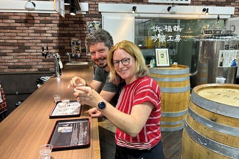 KOBE Sake Walking Tour i Japans bästa Sake-bryggerier