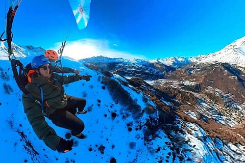 Parapente biplace dans les Pyrénées (Panticosa) + Vidéo du vol