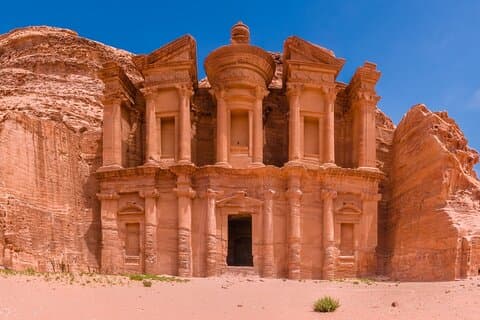 From Amman: Full day Tour to Petra and Dead Sea