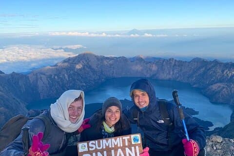 3 dage og 2 nætter Lombok vulkan Mount Rinjani Vandring
