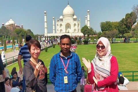 Tudo Incluído - Taj Mahal, Forte, Baby Taj Tour saindo de Delhi de carro