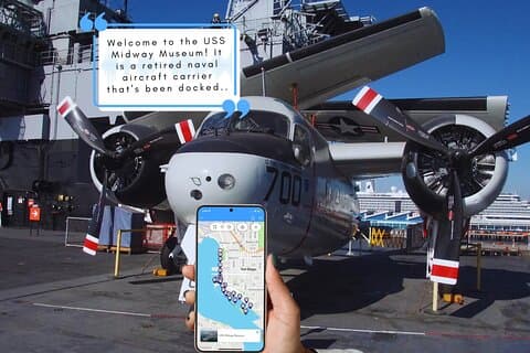 Bezienswaardigheden van de haven van San Diego: een wandeltocht met smartphone-audio