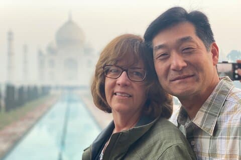Taj Mahal Soluppgångstur från Delhi med bil