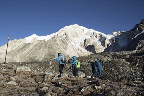 Caminhada no circuito de Manaslu de 10 dias em Larke La Pass