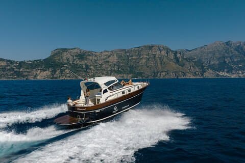 Private Capri Day Tour from Sorrento on a 38ft Motorboat