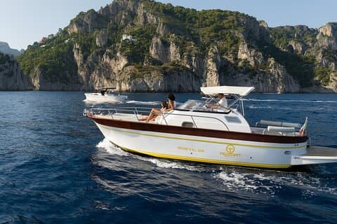 Grand Tour: Capri & Positano privat kryssning från Sorrento