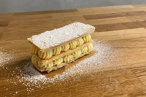 Clase de pastelería Mille Feuille Napoléon en París