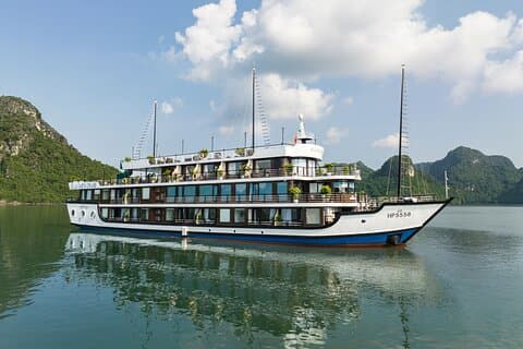 LUKSUS 5 STJERNET CRUISE 3 dage 2 nat besøg Halong Bay & Lan Ha Bay