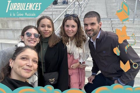 Juego de escape al aire libre Turbulences en el Seine Musicale