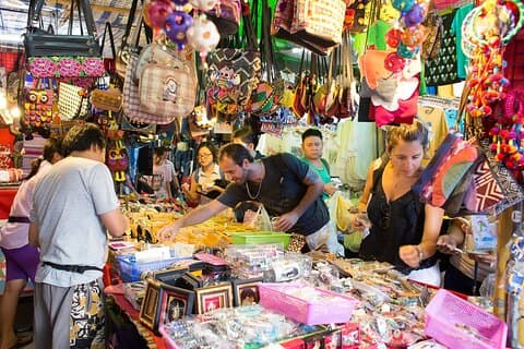 De Bangkok Ayutthaya Excursão de um dia com ferrovias e mercado flutuante