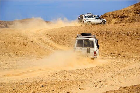 Quad Jeep Camel and Buggy Safari with BBQ Dinner In Hurghada