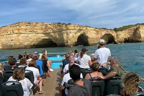 Portimão: Benagil Caves and Coastline - 1H30