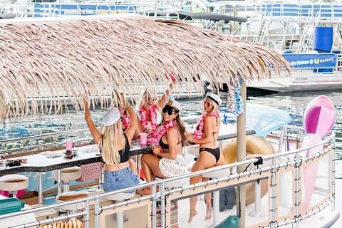 Crab Island Bachelorette Party Boat
