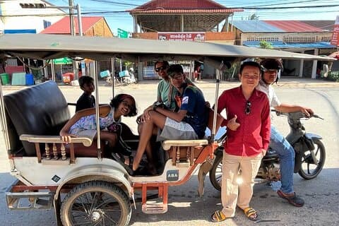 Kampot Countryside include Pepper farm,Salt field and Secret lake