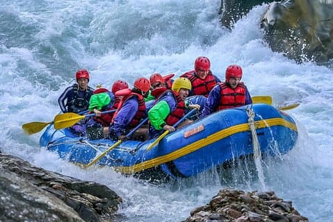 Pokhara-Tour, 3 Tage, 2 Nächte, Rafting auf dem Kaligandaki-Fluss
