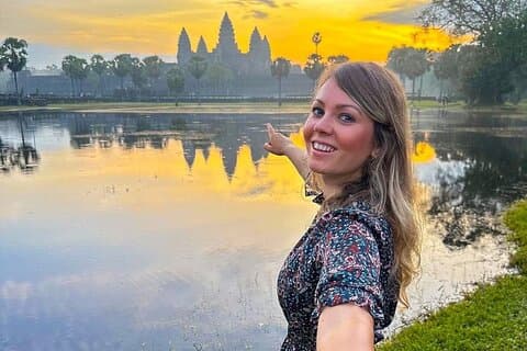 Angkor världsarv med soluppgång - liten grupp