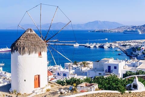Mykonos Coastal Delights: En kryssningspassagerares drömdag