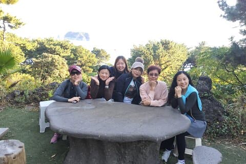 Südlich von Jeju private Jumbo-Taxitour mit Mr. KO (Suhong)