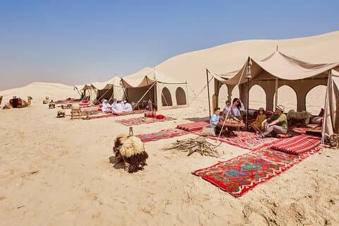 Private Sunset Camel Ride and Bedouin Dinner Tour in Marsa Alam