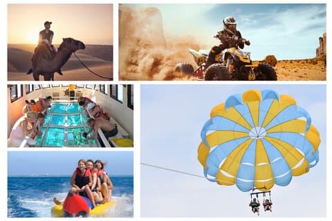 Ørken- og vannsporteventyrdag Sharm El Sheikh