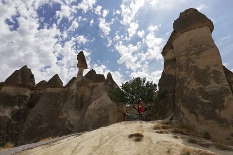 Visite d'une journée complète en groupe rouge de la Cappadoce