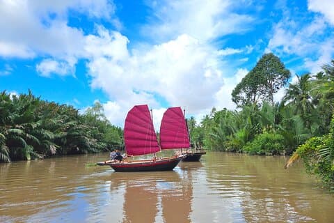 Mekong Zigzag Fulddagstur: Scooter, sejlbåd, mad (HCM-BenTre)