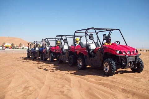 Visite partagée à Hurghada avec quad, balade à dos de chameau et dîner