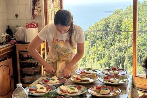 Køkkenkursus i Positano: Gnocchi, Tiramisù og drikkevarer