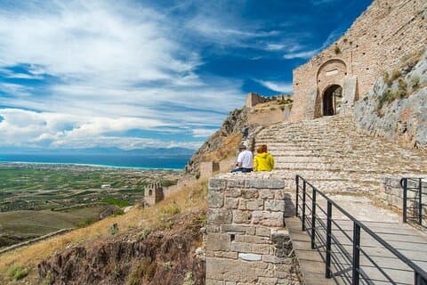 Oude Korinthe, acrocorinth kasteel en Thermal Spa privé