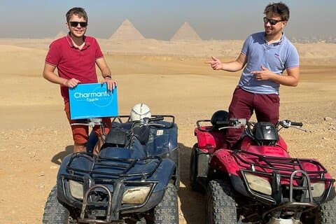 Private Quad Tour Around the Pyramids of Giza