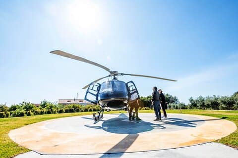 Etna: Gruppeflyging med helikopter (inkludert tur/retur-biltransport)