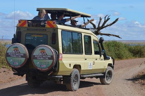 Masai Mara,Amboseli & Lake Nakuru 6days JEEP safari
