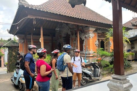 Visite d'Ubud en vélos électriques jusqu'à la terrasse de riz de Tegallalang