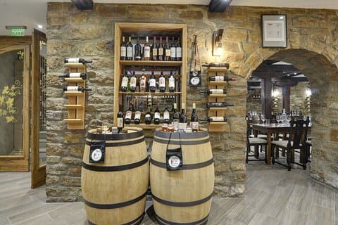 Local limited wines + Special Selection of Appetisers