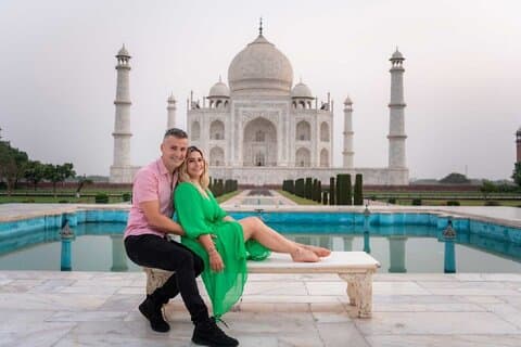 Privat Taj Mahal og Agra Fort Tour fra Agra