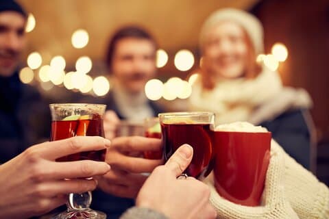 Em vinho quente Veritas aquece passeio pela cidade velha em Freiburg