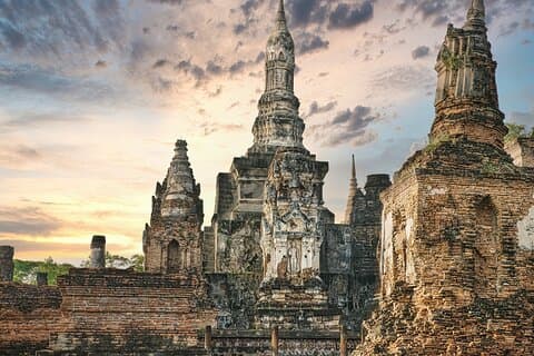 Ayutthaya Sunset Boat Ride & Famous Attraction From Bangkok