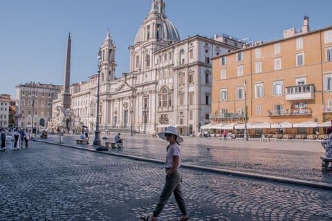 Stadstour langs monumenten in Rome