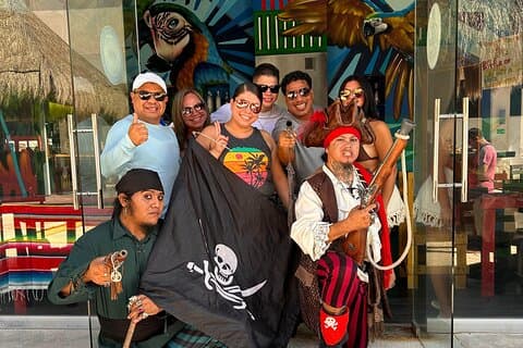 Et pirateventyr i Cozumel med kaptajn Draco