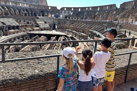 Eksklusiv omvisning i Colosseum med Arena Floor og Forum Romanum