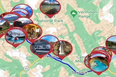 APP Rutas autoguiadas Banff con audioguias