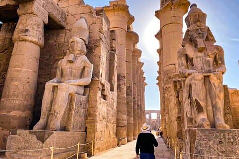 Excursión de un día desde Sharm El Sheikh a Luxor en avión