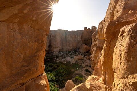 Privétour Ontdek Al Qara Hill en Jawatha Al Ahsaa vanuit Riyadh