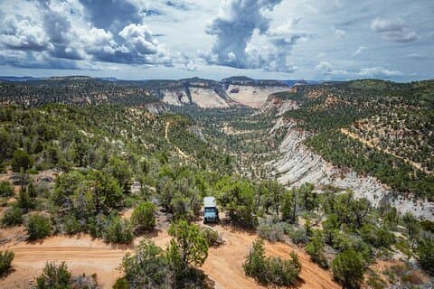 Excursion en jeep sur la rive est de East Zion