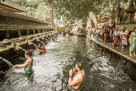 UBUD Spring Temple, Cascata, Tour privato delle terrazze di riso