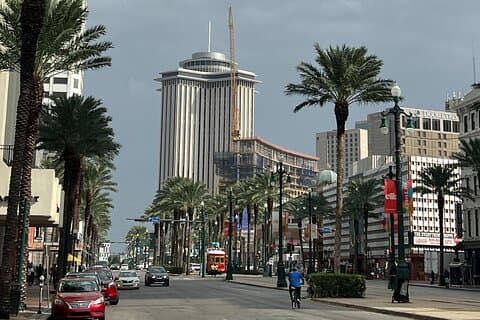New Orleans Spise, drikke og se